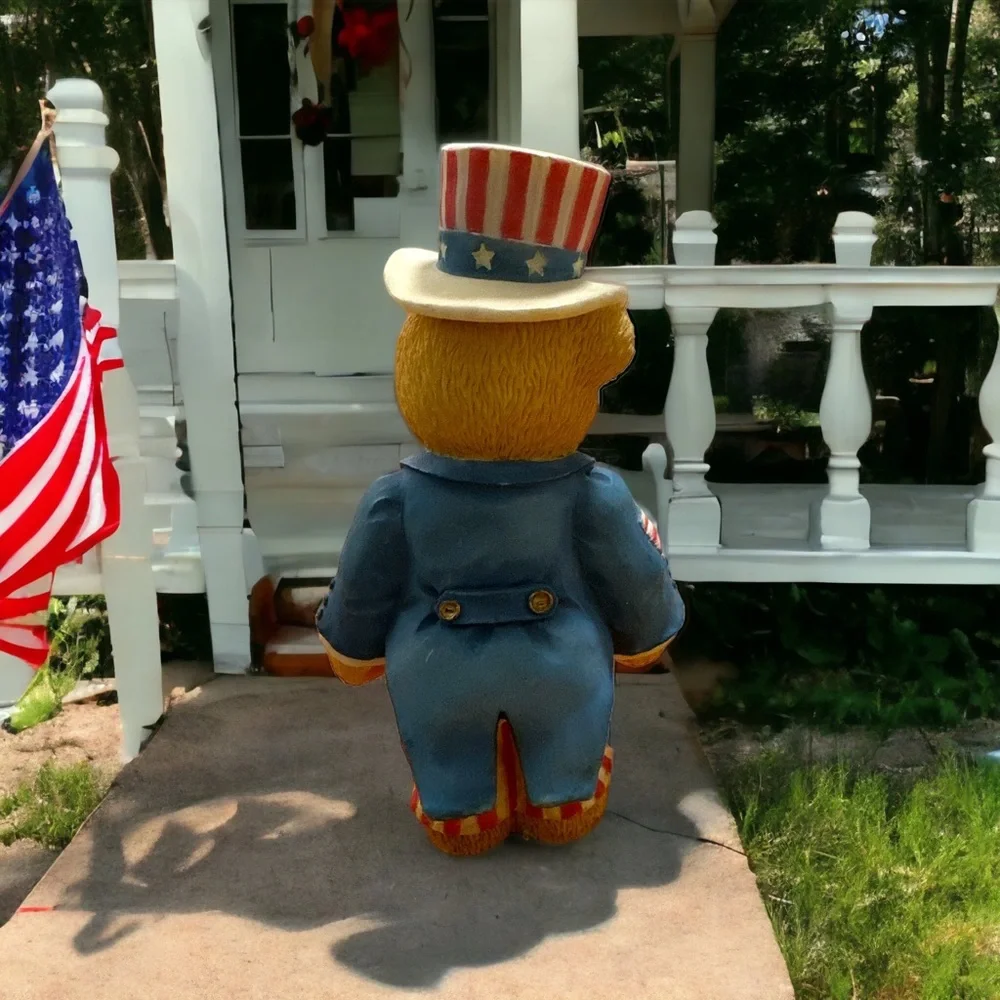 VINTAGE ~ Cherished Teddies ~ SAM ~ Uncle Sam Figurine